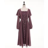 バイカラーレトロワンピース | axes femme | 詳細画像21