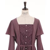 バイカラーレトロワンピース | axes femme | 詳細画像24