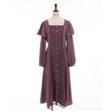 バイカラーレトロワンピース | axes femme | 詳細画像26