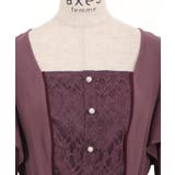 バイカラーレトロワンピース | axes femme | 詳細画像27