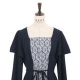 バイカラーレトロワンピース | axes femme | 詳細画像4