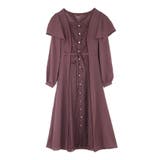 ピンク | バイカラーレトロワンピース | axes femme