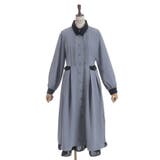 襟デザイン連釦バイカラーワンピース | axes femme | 詳細画像15 