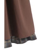 襟デザイン連釦バイカラーワンピース | axes femme | 詳細画像24 