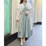 ミント | レースケープキャミドレス | axes femme