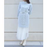 グレー | ラメ混モールヤーンチュニック | axes femme