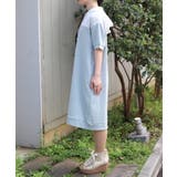 バイカラーパーカーチュニック | axes femme | 詳細画像2