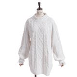 ラメ×ベロアモールチュニック | axes femme | 詳細画像10