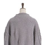 ラメ×ベロアモールチュニック | axes femme | 詳細画像19