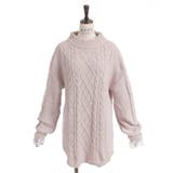 ラメ×ベロアモールチュニック | axes femme | 詳細画像21