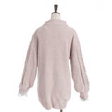 ラメ×ベロアモールチュニック | axes femme | 詳細画像23