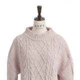 ラメ×ベロアモールチュニック | axes femme | 詳細画像24