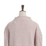 ラメ×ベロアモールチュニック | axes femme | 詳細画像26