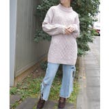 ラメ×ベロアモールチュニック | axes femme | 詳細画像5