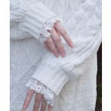 ラメ×ベロアモールチュニック | axes femme | 詳細画像9