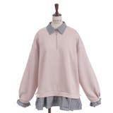 ハーフジップレイヤード風プルオーバー | axes femme | 詳細画像31 