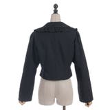 フリルカラーショートジャケット | axes femme | 詳細画像13 