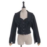 フリルカラーショートジャケット | axes femme | 詳細画像16 