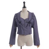 フリルカラーショートジャケット | axes femme | 詳細画像19 