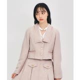 ピンク | ツィードショートジャケット | axes femme