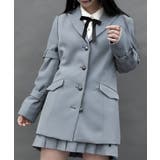 グレー | ボンテージデザインジャケット | axes femme