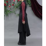 燕尾デザインロングベスト | axes femme | 詳細画像2