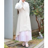 ベージュ | フィッシュテールジレ | axes femme