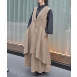 フィッシュテールロングジレ | axes femme | 詳細画像1