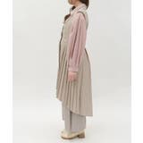 プリーツフィッシュテールジレ | axes femme | 詳細画像2 