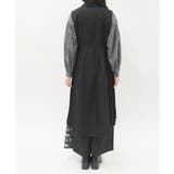 プリーツフィッシュテールジレ | axes femme | 詳細画像7 