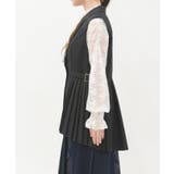 サイドプリーツベスト | axes femme | 詳細画像2 