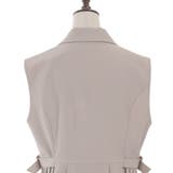 サイドプリーツベスト | axes femme | 詳細画像26 