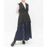 サイドプリーツベスト | axes femme | 詳細画像6 