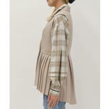 サイドプリーツベスト | axes femme | 詳細画像7 