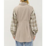 サイドプリーツベスト | axes femme | 詳細画像8 