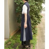 サイドプリーツロングジレ | axes femme | 詳細画像7 