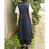 サイドプリーツロングジレ | axes femme | 詳細画像8 