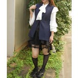 サイドプリーツハーフジレ | axes femme | 詳細画像12