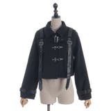 ハーネスショートコート | axes femme | 詳細画像16 