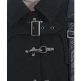 ハーネスショートコート | axes femme | 詳細画像19 