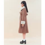 ファーティペ付ロングコート | axes femme | 詳細画像2 