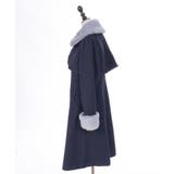 ファーティペ付ロングコート | axes femme | 詳細画像24 