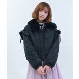 黒 | ハートキルティングコート | axes femme