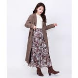 連釦テーラーカラーコート | axes femme | 詳細画像4