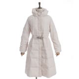 ベージュ | シェイプ切替ロングダウンＣＯ | axes femme