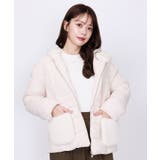 生成り | ミドル丈中綿ダウンコート | axes femme