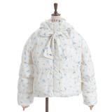 リボンセット小花柄コート | axes femme | 詳細画像15 