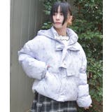 リボンセット小花柄コート | axes femme | 詳細画像8 