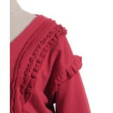 ダメージフリル裏毛カットカーディガン | axes femme | 詳細画像12 