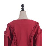 ダメージフリル裏毛カットカーディガン | axes femme | 詳細画像13 